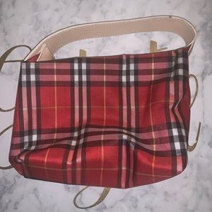 Authentic Vintage Burberry Red Small Bag